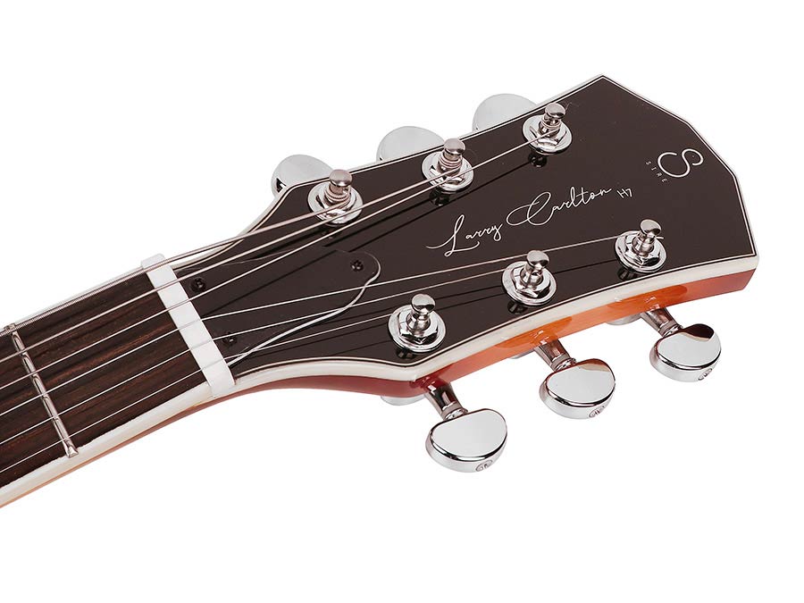 Sire H7 Larry Carlton elektrische gitaar cherry sunburst