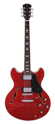 Sire H7 Larry Carlton elektrische gitaar see-through red