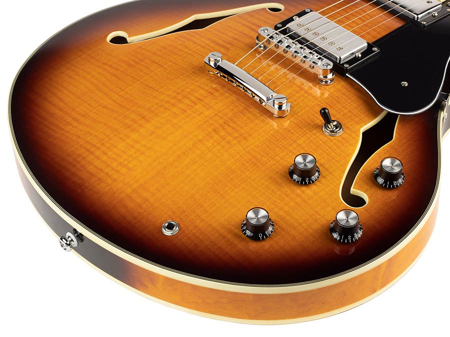 Sire H7 Larry Carlton elektrische gitaar vintage sunburst
