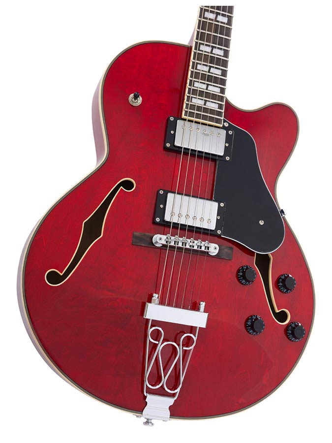 Sire H7F Larry Carlton elektrische gitaar see-through red