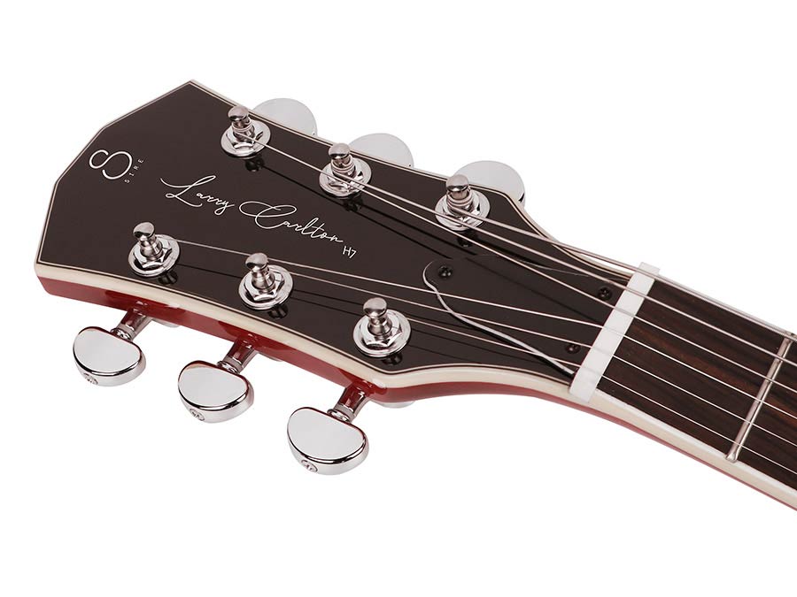 Sire H7L Larry Carlton elektrische gitaar see-through red