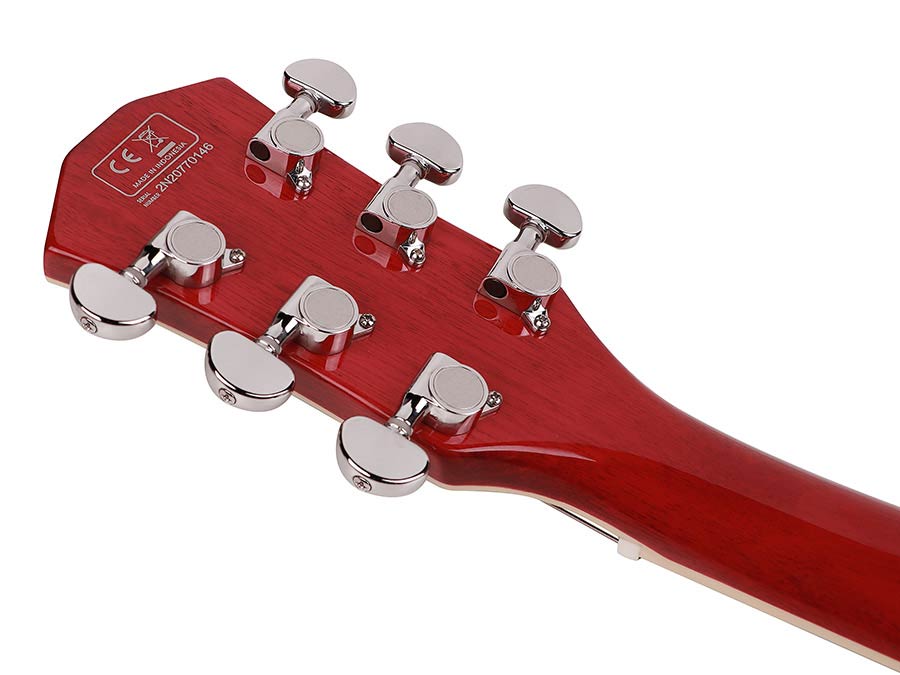 Sire H7L Larry Carlton elektrische gitaar see-through red
