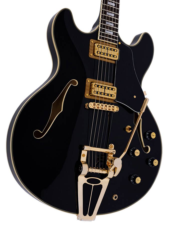 Sire H7T Larry Carlton elektrische gitaar black