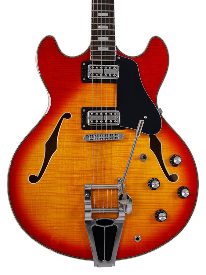 Sire H7T Larry Carlton elektrische gitaar cherry sunburst