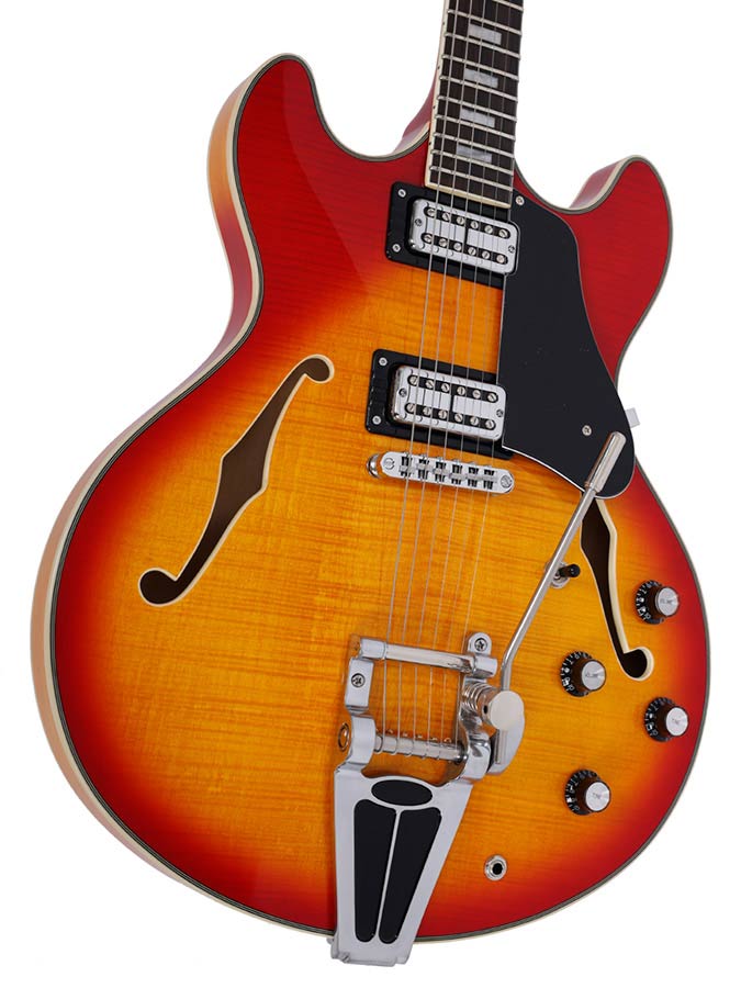 Sire H7T Larry Carlton elektrische gitaar cherry sunburst