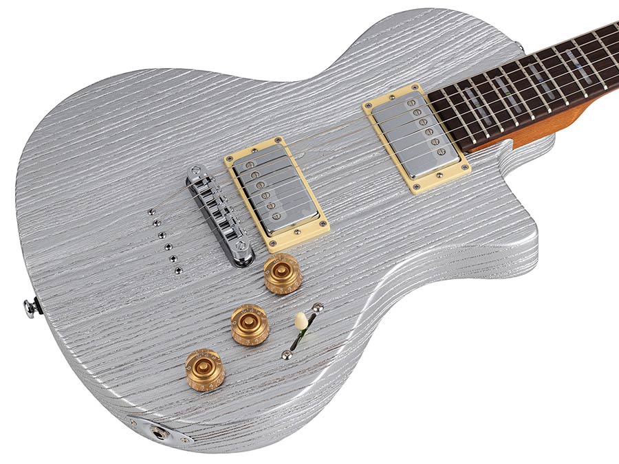 Sire I5H Larry Carlton elektrische gitaar inca silver