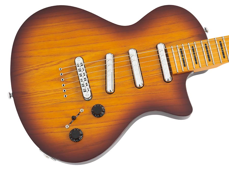 Sire I5L Larry Carlton elektrische gitaar tobacco sunburst satin