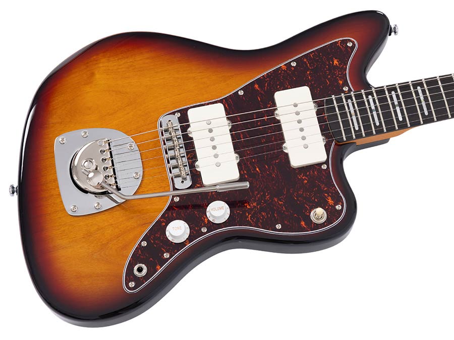 Sire J5 Larry Carlton elektrische gitaar 3-tone sunburst