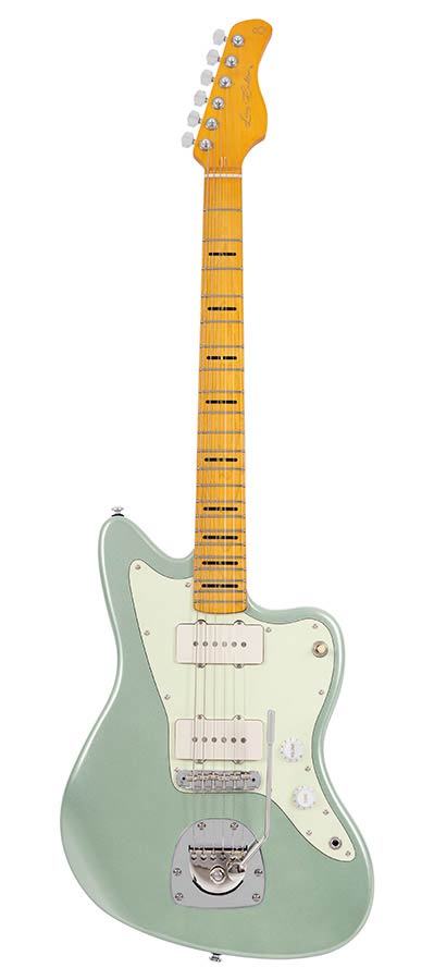 Sire J5 Larry Carlton elektrische gitaar surf green metallic