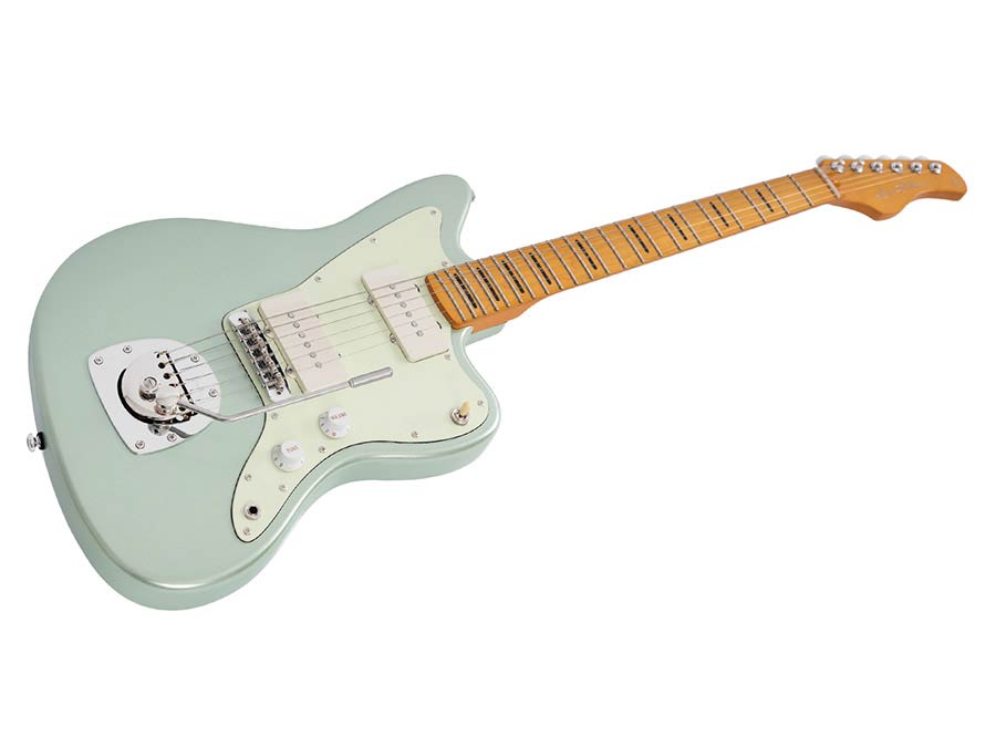 Sire J5 Larry Carlton elektrische gitaar surf green metallic