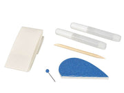 nail kit to repair, lengthen or reinforce your finger nails for perfect finger-style playing