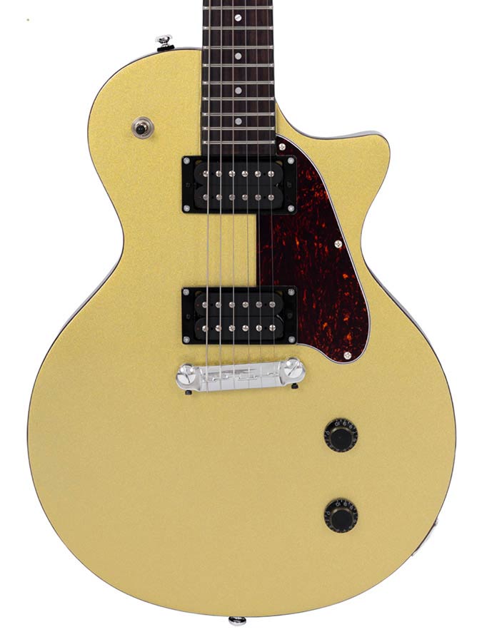 Sire L3 HH Larry Carlton elektrische gitaar gold top