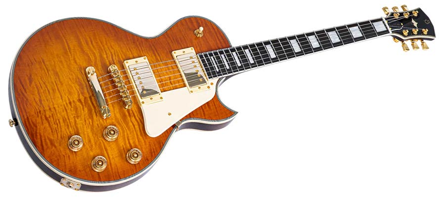 Sire L7DX Larry Carlton elektrische gitaar amber