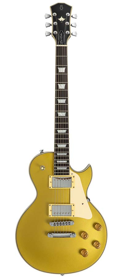 Sire L7N Larry Carlton elektrische gitaar l-style metallic gold