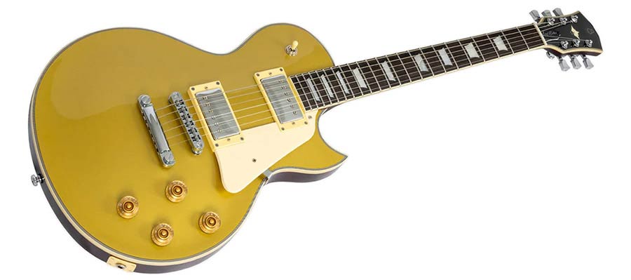 Sire L7N Larry Carlton elektrische gitaar l-style metallic gold
