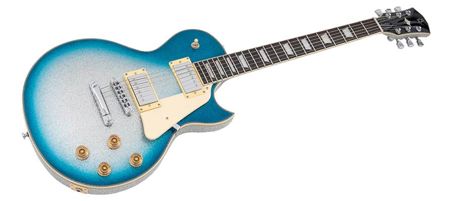 Sire L7N Larry Carlton elektrische gitaar l-style skyburst sparkle