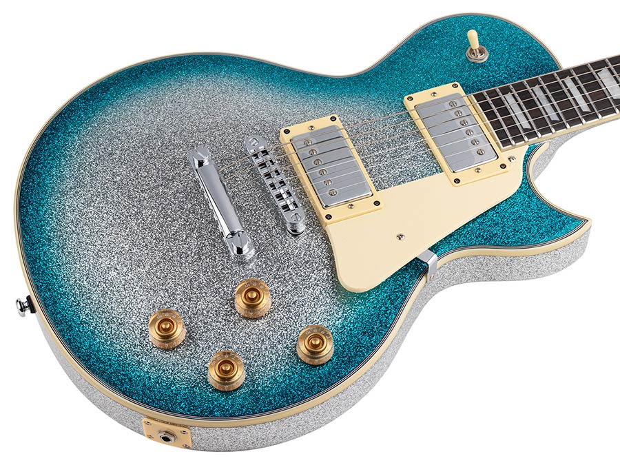 Sire L7N Larry Carlton elektrische gitaar l-style skyburst sparkle