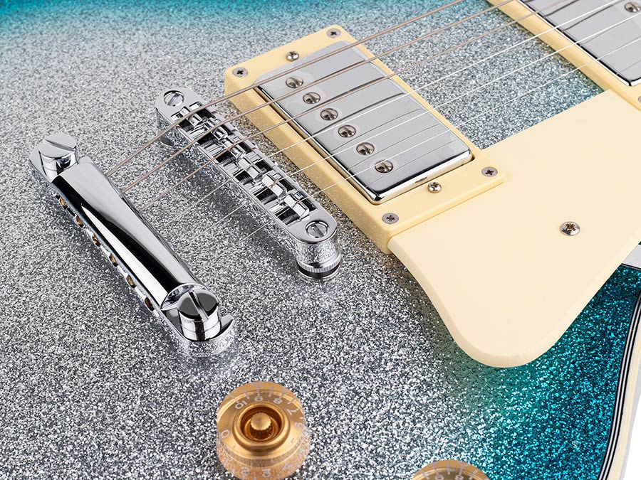 Sire L7N Larry Carlton elektrische gitaar l-style skyburst sparkle
