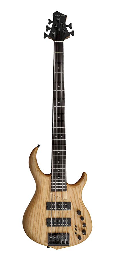 Sire M5+ S5 Marcus Miller 5-snarige actieve basgitaar natural