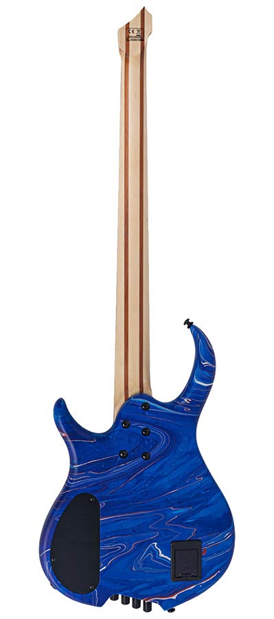Sire M6H 4 Marcus Miller 4-snarige passieve basgitaar blue swirl