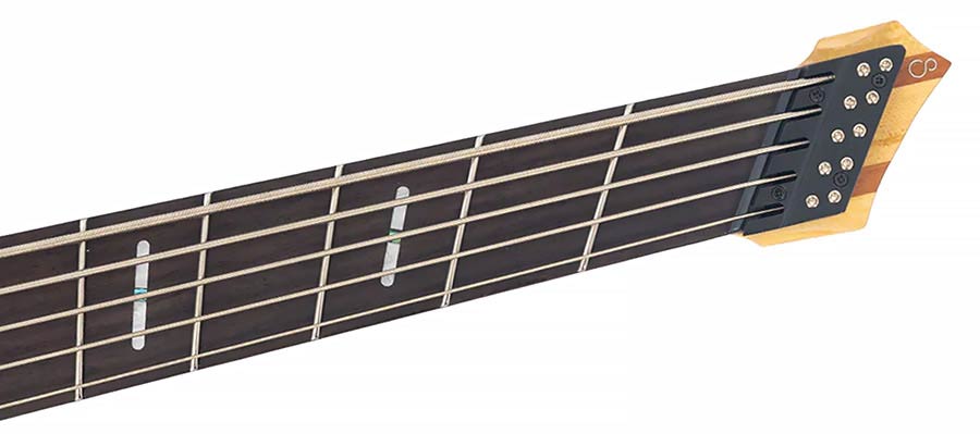 Sire M6H 5 Marcus Miller 5-snarige actieve basgitaar surf green metallic satin