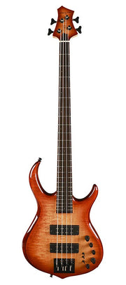 Sire M7+ A4 Marcus Miller 4-snarige actieve basgitaar brown sunburst