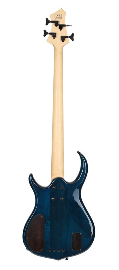 Sire M7+ A4F Marcus Miller 4-snarige actieve basgitaar transparent blue