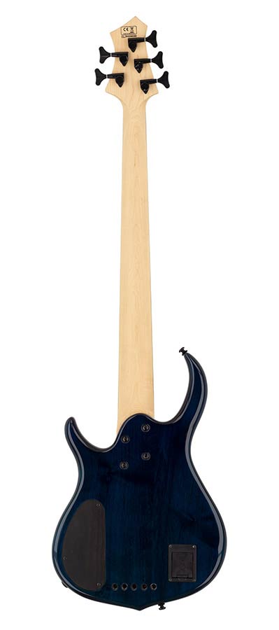 Sire M7+ A5 Marcus Miller 5-snarige actieve basgitaar transparent blue