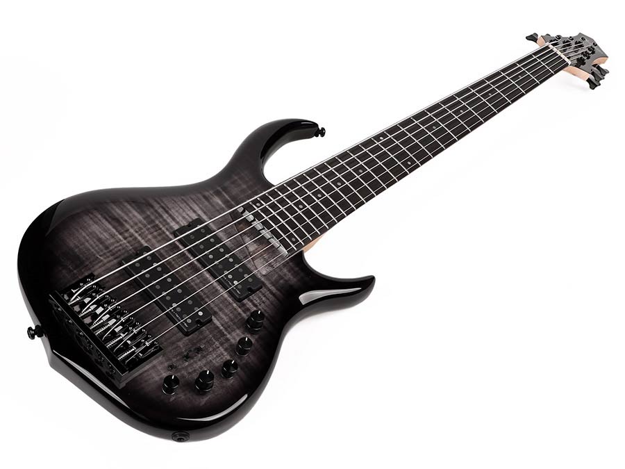 Sire M7+ A6 Marcus Miller 6-snarige actieve basgitaar transparent black