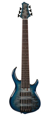 Sire M7+ A6 Marcus Miller 6-snarige actieve basgitaar transparent blue