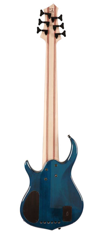 Sire M7+ A6 Marcus Miller 6-snarige actieve basgitaar transparent blue