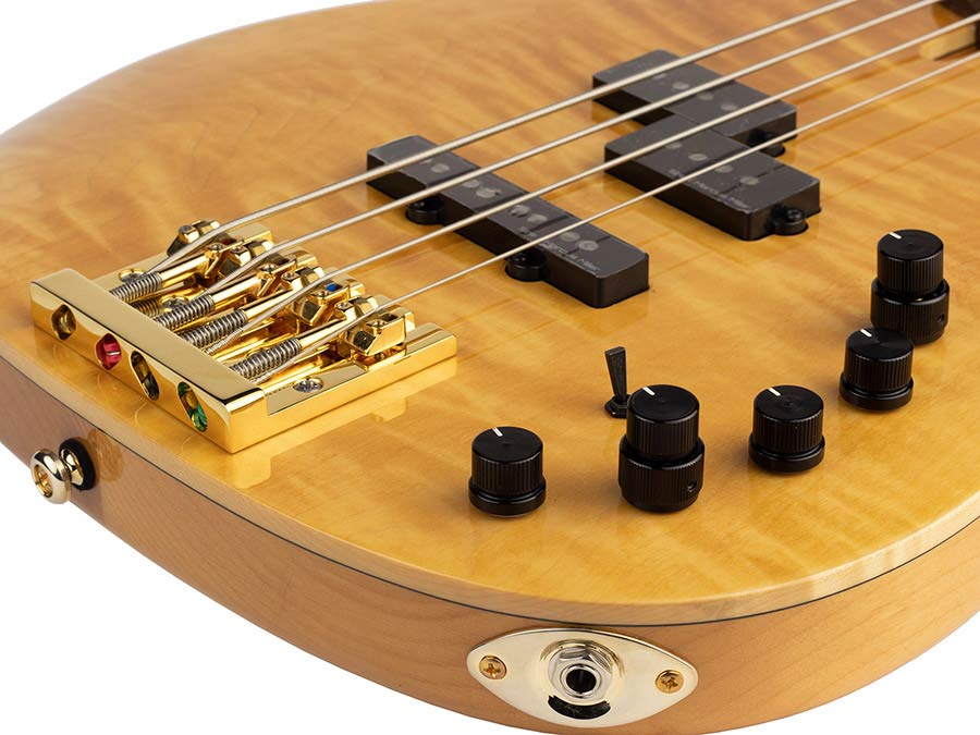 Sire P10 DX4 Marcus Miller 4-snarige actieve basgitaar natural