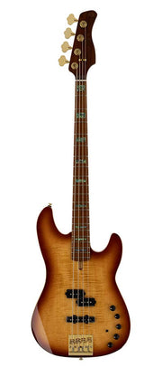 Sire P10 DX4 Marcus Miller 4-snarige actieve basgitaar tobacco sunburst