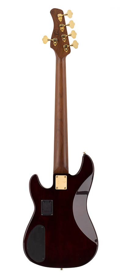 Sire P10 DX5 Marcus Miller 5-snarige actieve basgitaar tobacco sunburst