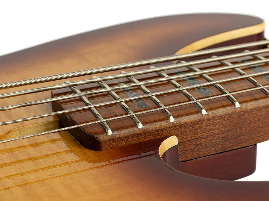 Sire P10 DX5 Marcus Miller 5-snarige actieve basgitaar tobacco sunburst