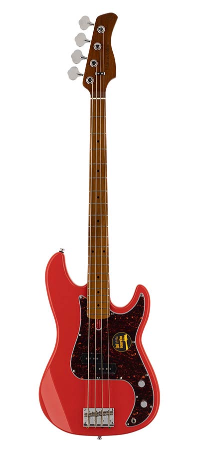 Sire P5 A4 Marcus Miller 4-snarige passieve basgitaar dark red