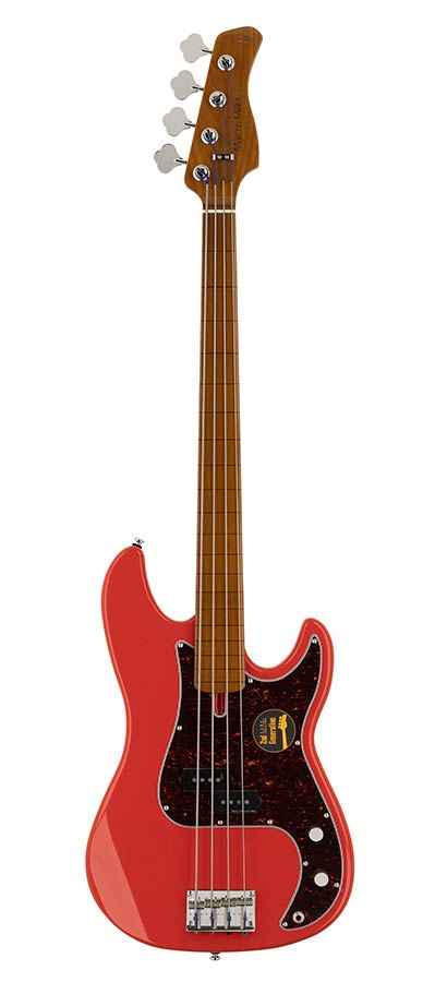 Sire P5 A4F Marcus Miller 4-snarige passieve basgitaar dark red