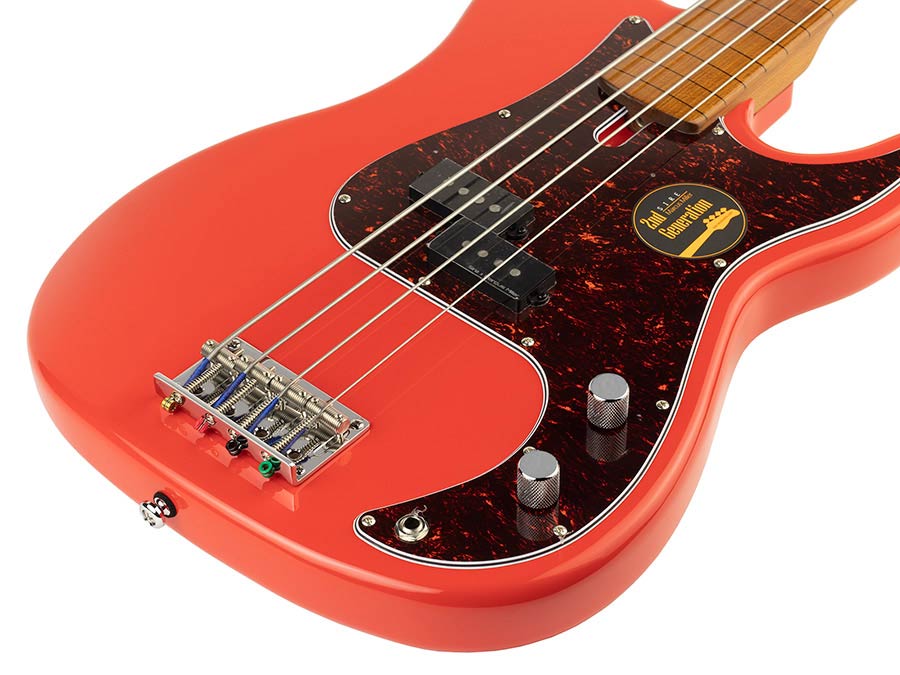 Sire P5 A4F Marcus Miller 4-snarige passieve basgitaar dark red