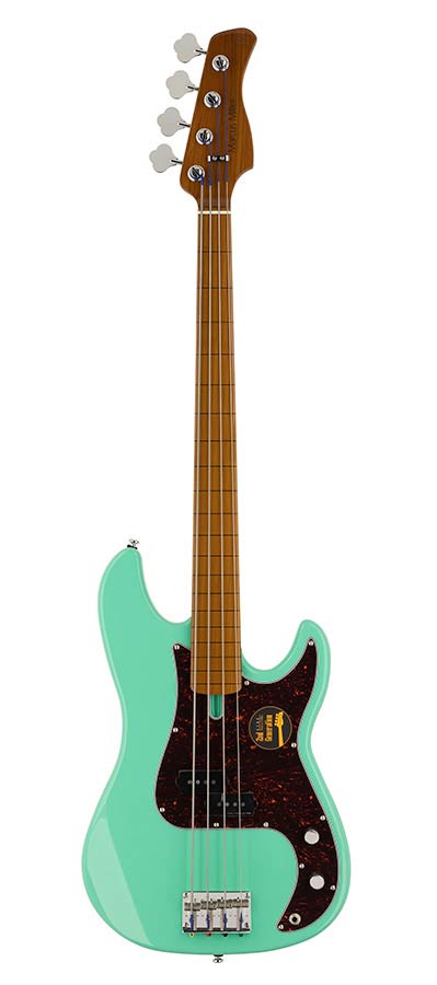 Sire P5 A4F Marcus Miller 4-snarige passieve basgitaar mild green
