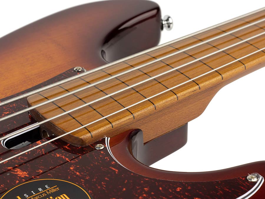 Sire P5 A4F Marcus Miller 4-snarige passieve basgitaar tobacco sunburst