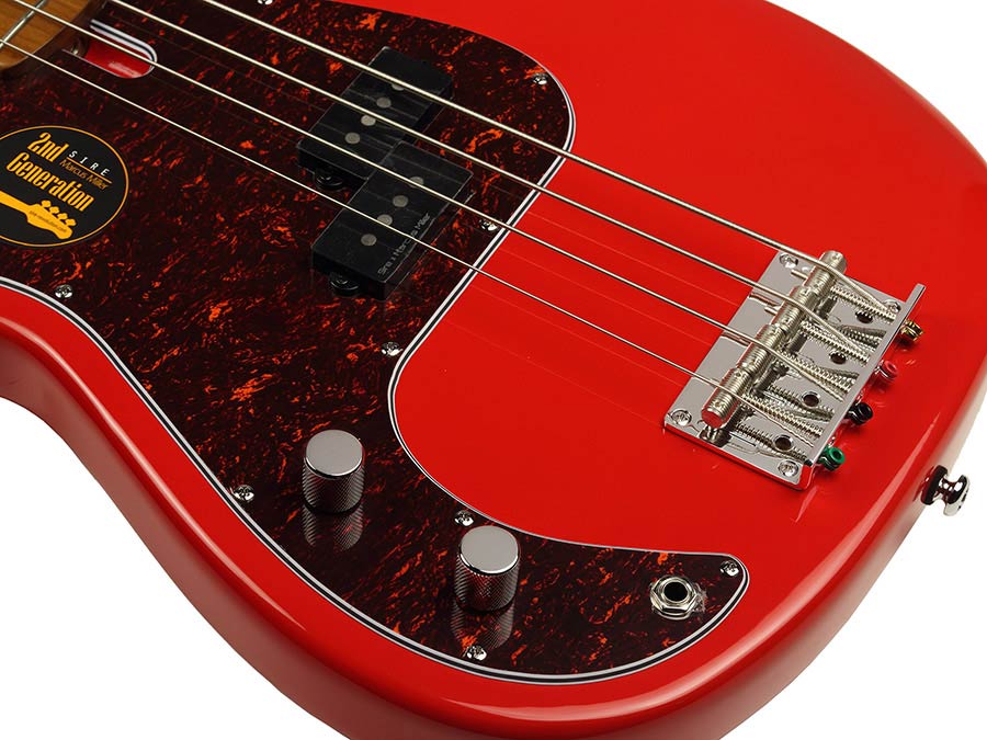 Sire P5 A4L Marcus Miller 4-snarige passieve basgitaar dark red