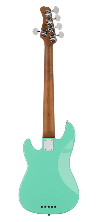 Sire P5 A5 Marcus Miller 5-snarige passieve basgitaar mild green