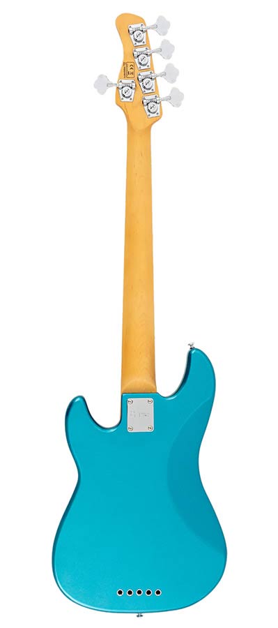 Sire P5 A5 Marcus Miller 5-snarige passieve basgitaar tide pool
