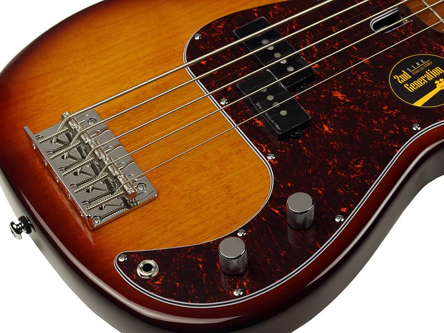 Sire P5 A5 Marcus Miller 5-snarige passieve basgitaar tobacco sunburst