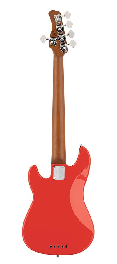 Sire P5 A5F Marcus Miller 5-snarige passieve basgitaar dark red