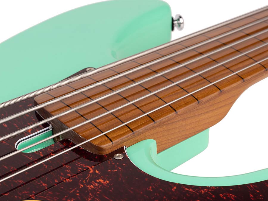 Sire P5 A5F Marcus Miller 5-snarige passieve basgitaar mild green