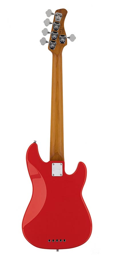 Sire P5 A5L Marcus Miller 5-snarige passieve basgitaar dark red