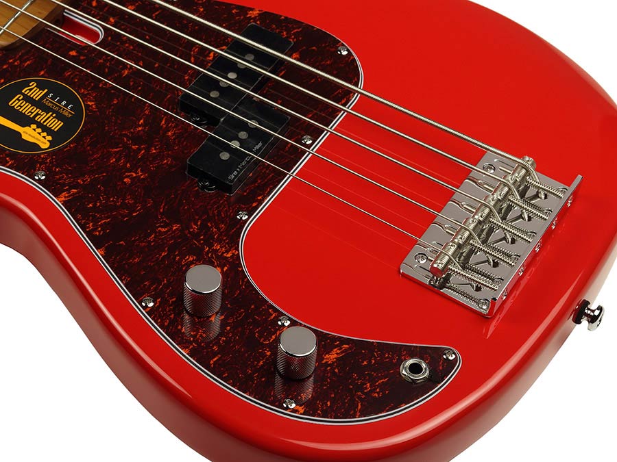 Sire P5 A5L Marcus Miller 5-snarige passieve basgitaar dark red