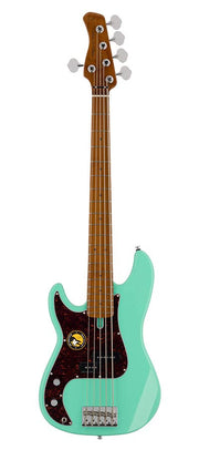 Sire P5 A5L Marcus Miller 5-snarige passieve basgitaar mild green