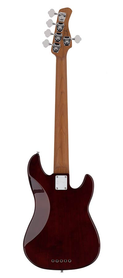 Sire P5 A5L Marcus Miller 5-snarige passieve basgitaar tobacco sunburst